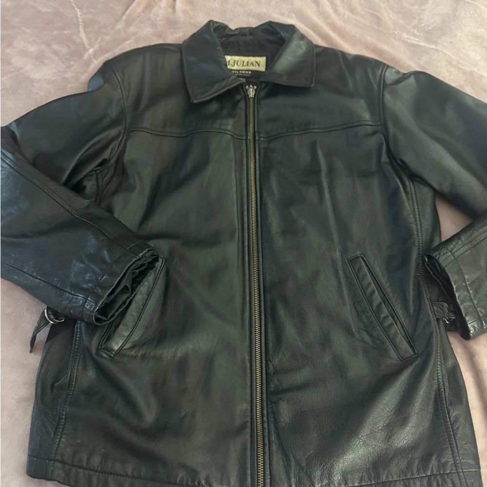 Wilsons Leather Classic Black Jacket